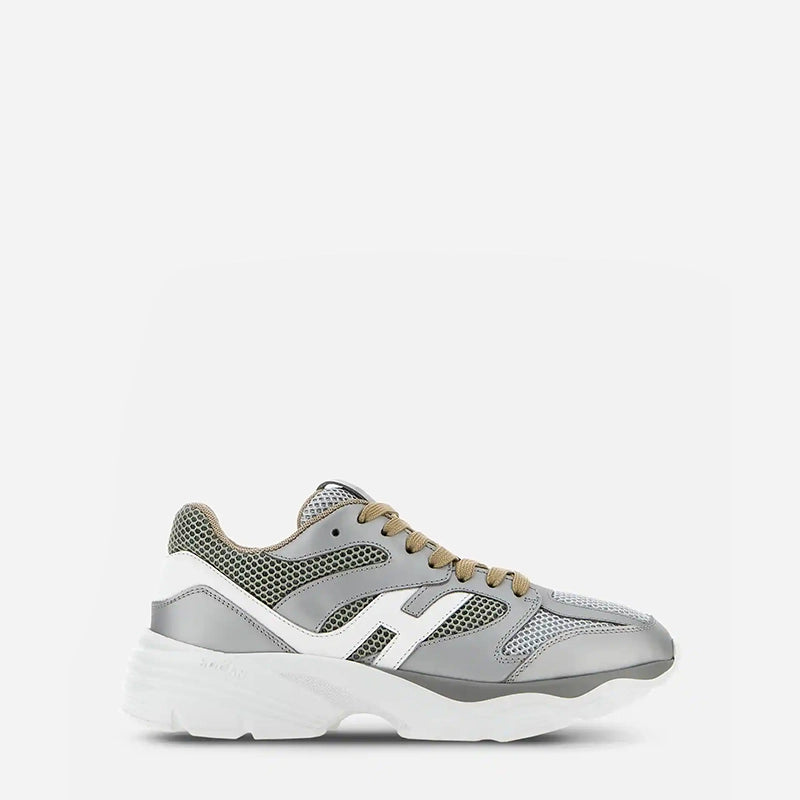 Hogan Sneakers H665 Grigio Argento