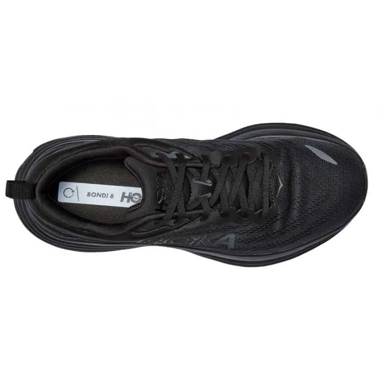 HOKA BONDI 8 BLACK/BLACK FOR MEN'S