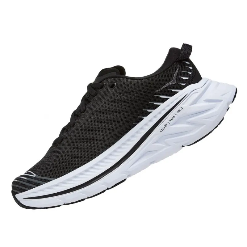 HOKA BONDI X BLACK/WHITE FOR WOMEN'S