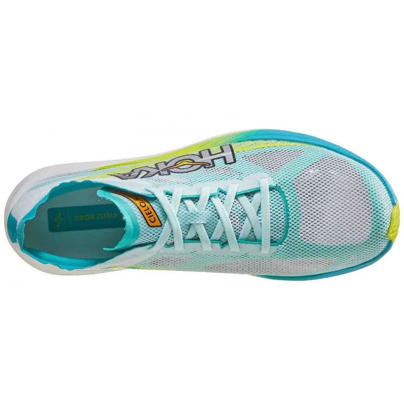 HOKA CIELO ROAD WHITE/CERAMIC UNISEX