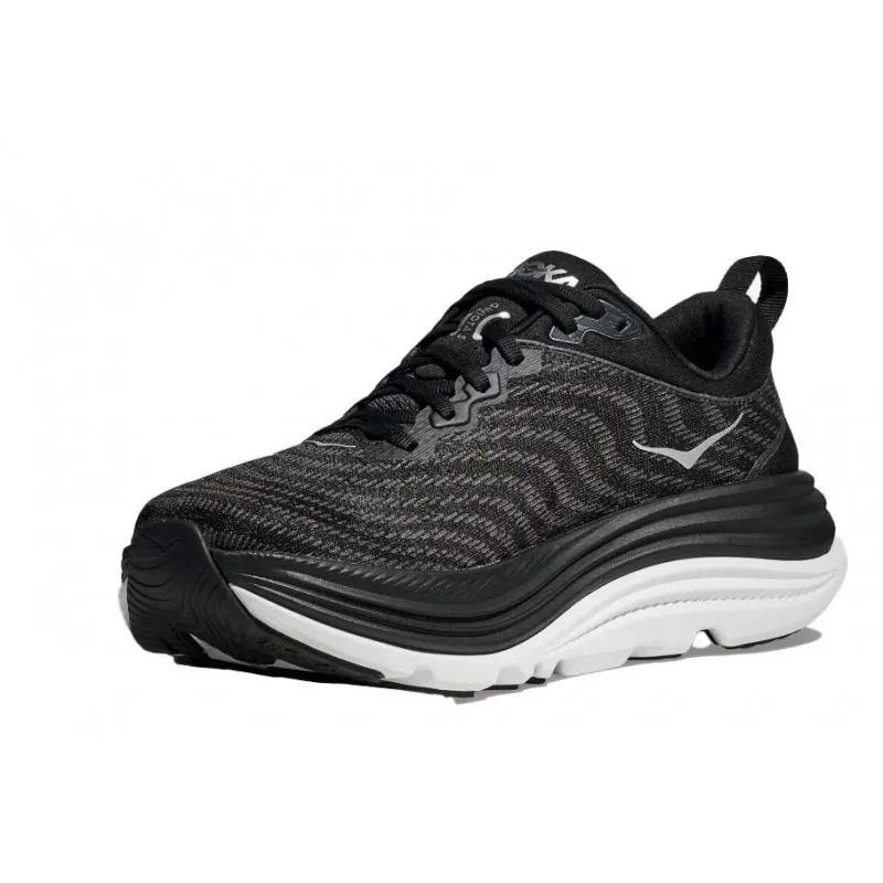 HOKA GAVIOTA 5 BLACK/WHITE FOR MEN'S