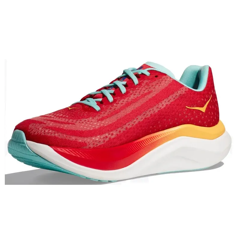 HOKA MACH X CERISE/CLOUDLESS FOR MEN'S