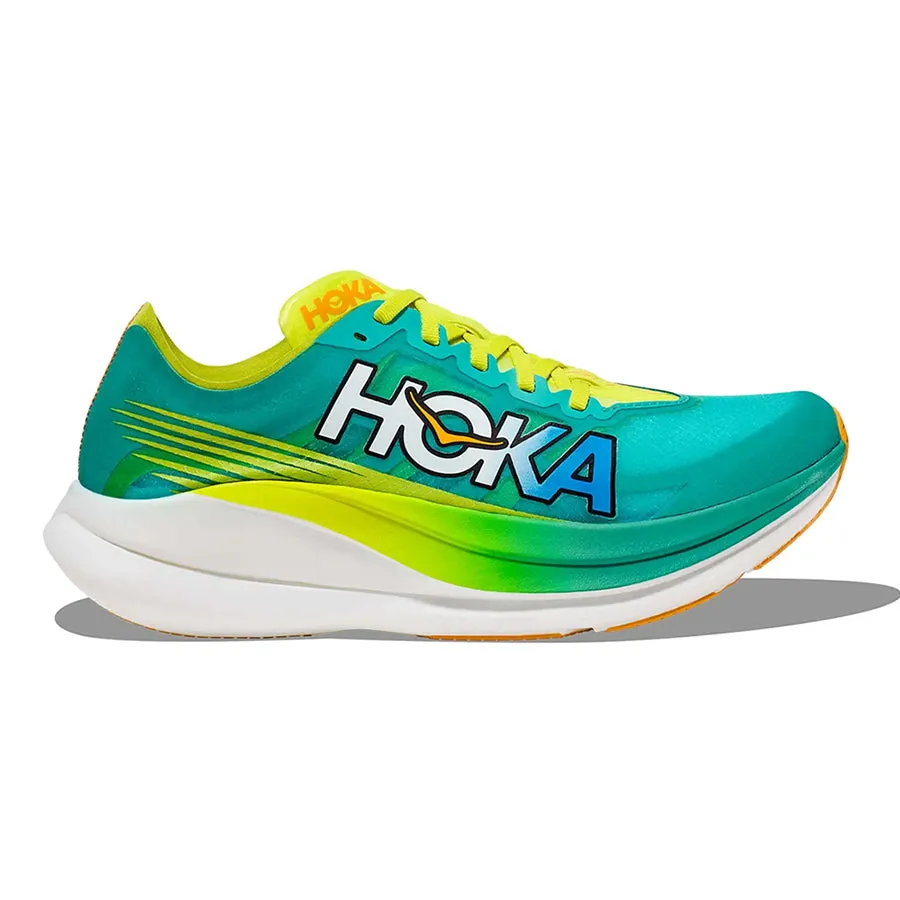 Hoka One One Rocket X2 Verde Amarillo