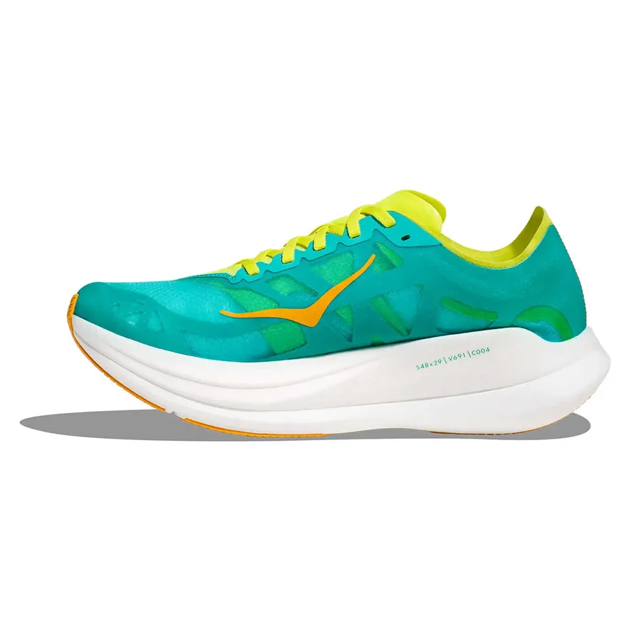 Hoka One One Rocket X2 Verde Amarillo