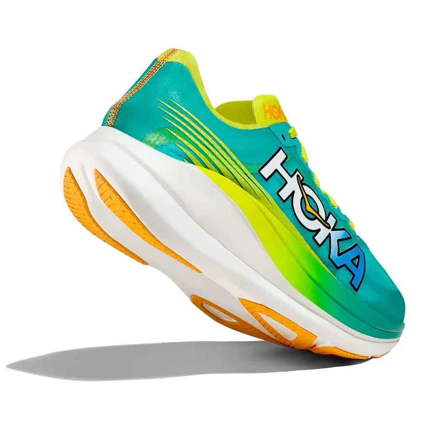 Hoka One One Rocket X2 Verde Amarillo