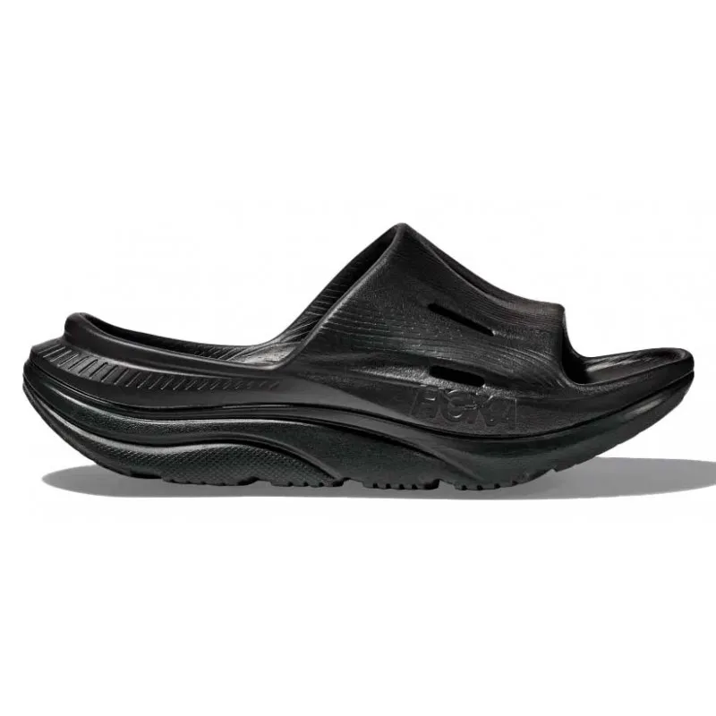 HOKA ORA RECOVERY SLIDE BLACK JUNIOR