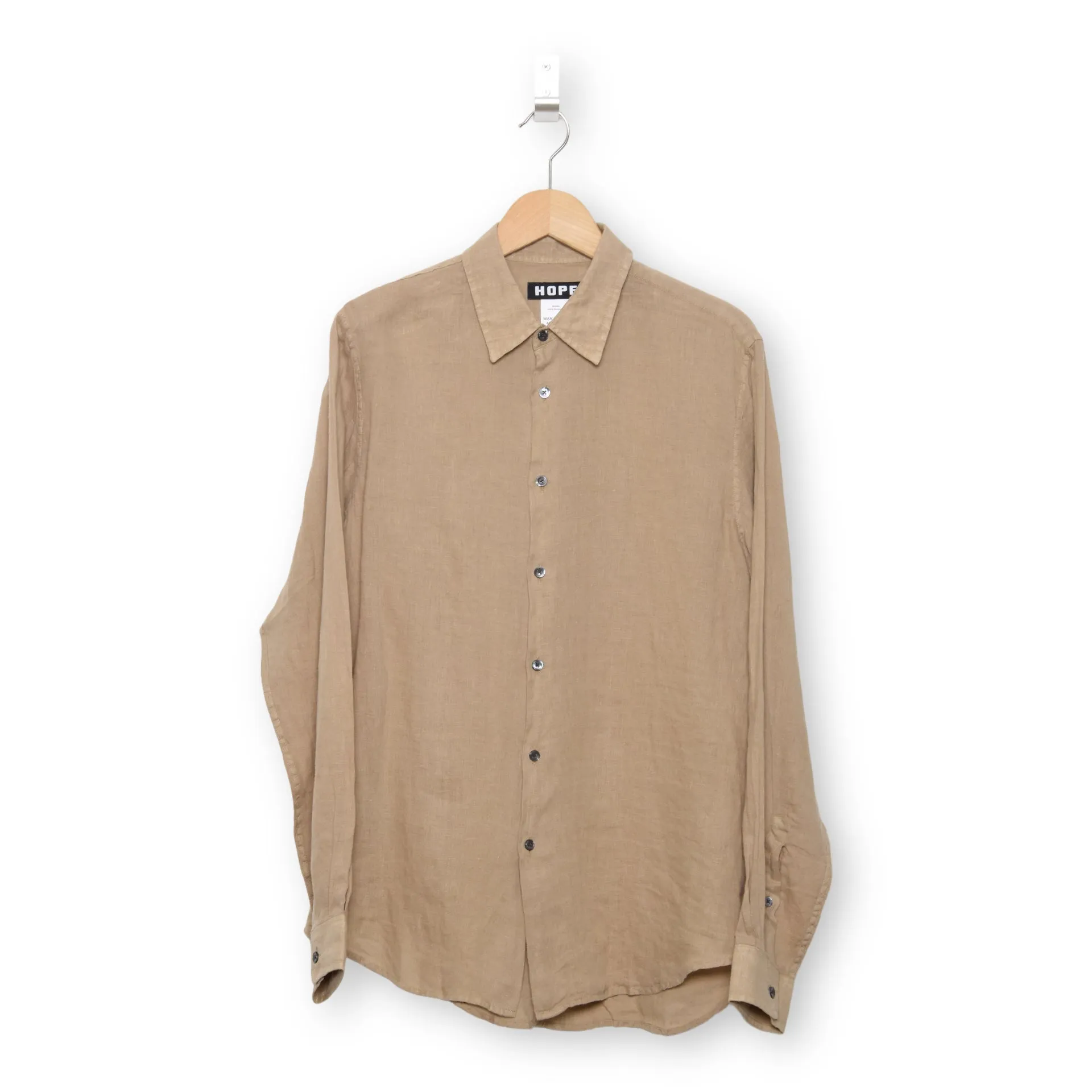 Hope Air Clean Linen Shirt beige