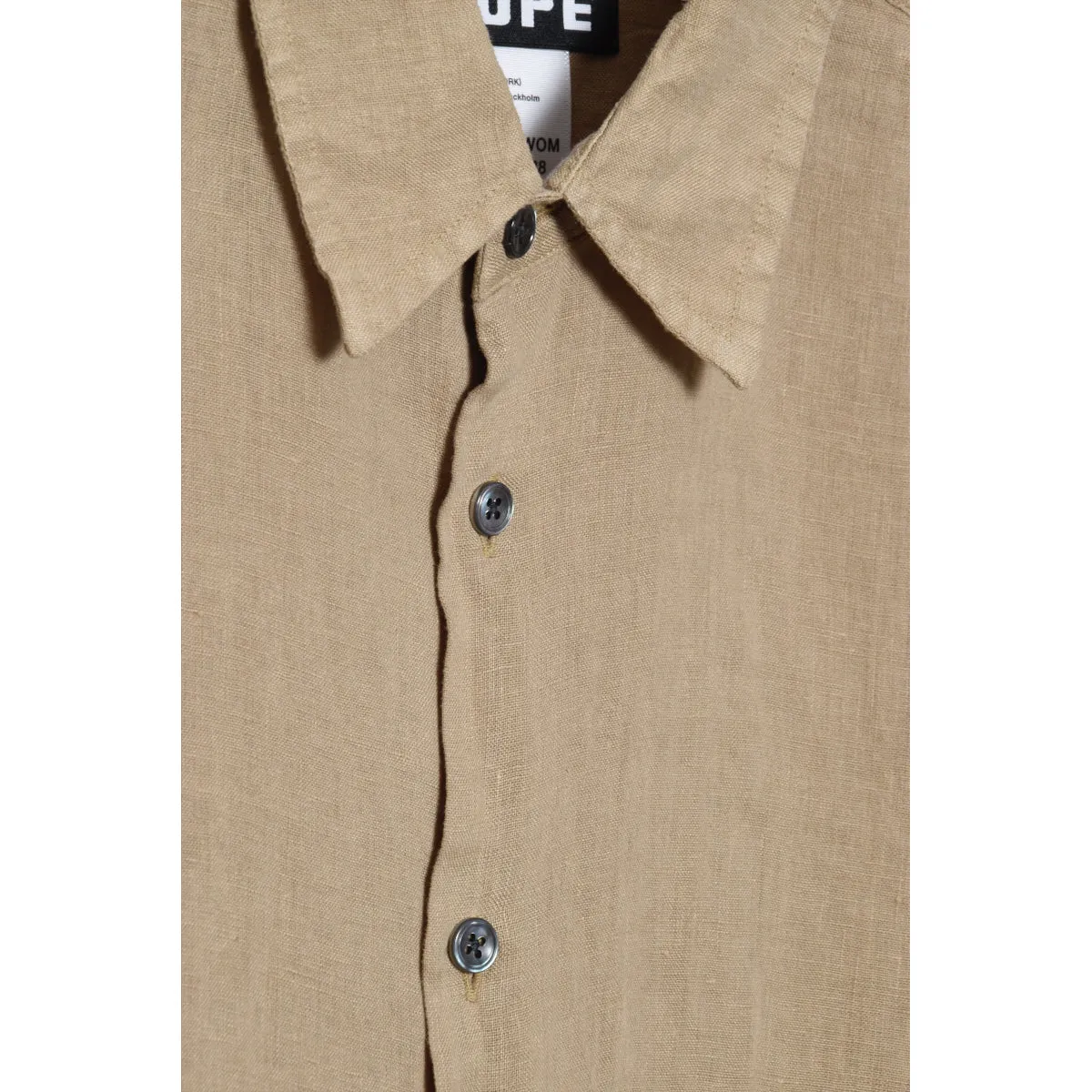 Hope Air Clean Linen Shirt beige