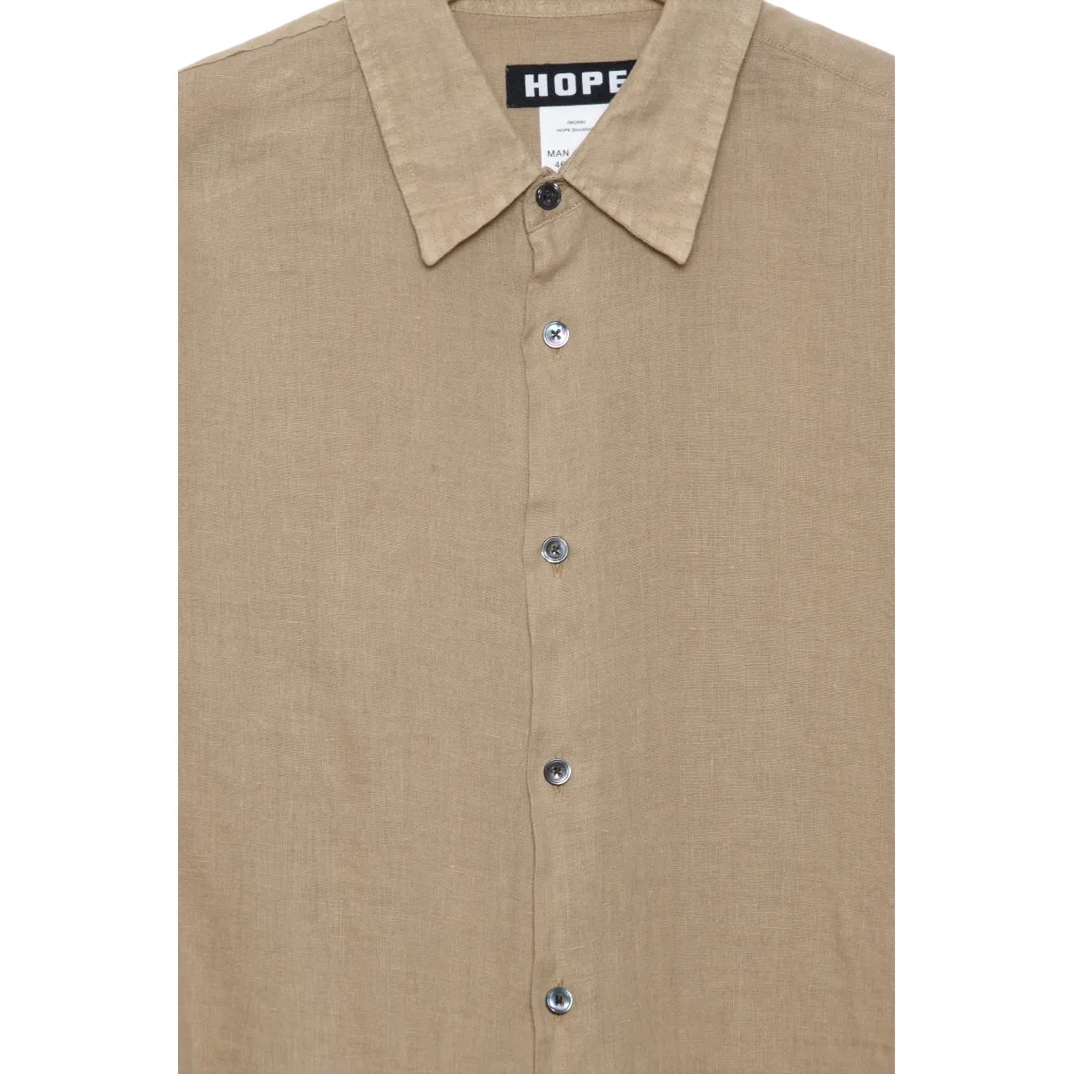 Hope Air Clean Linen Shirt beige