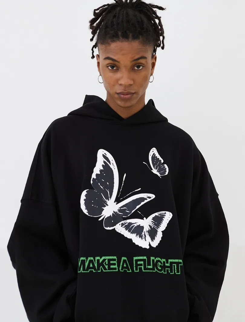 IEY  |Unisex Street Style Logo Hoodies & Sweatshirts