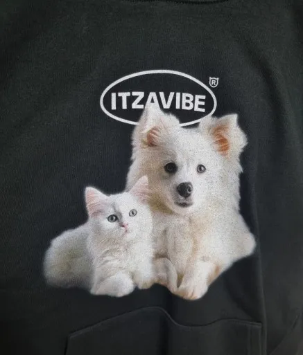 ITZAVIBE  |Street Style Logo Hoodies & Sweatshirts