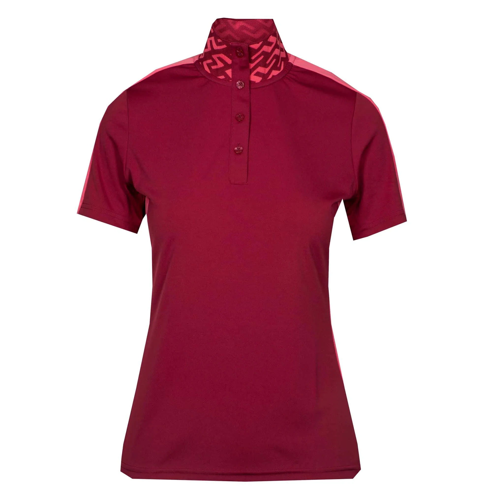 J Lindeberg Pip Ladies Golf Polo Shirt Anemone