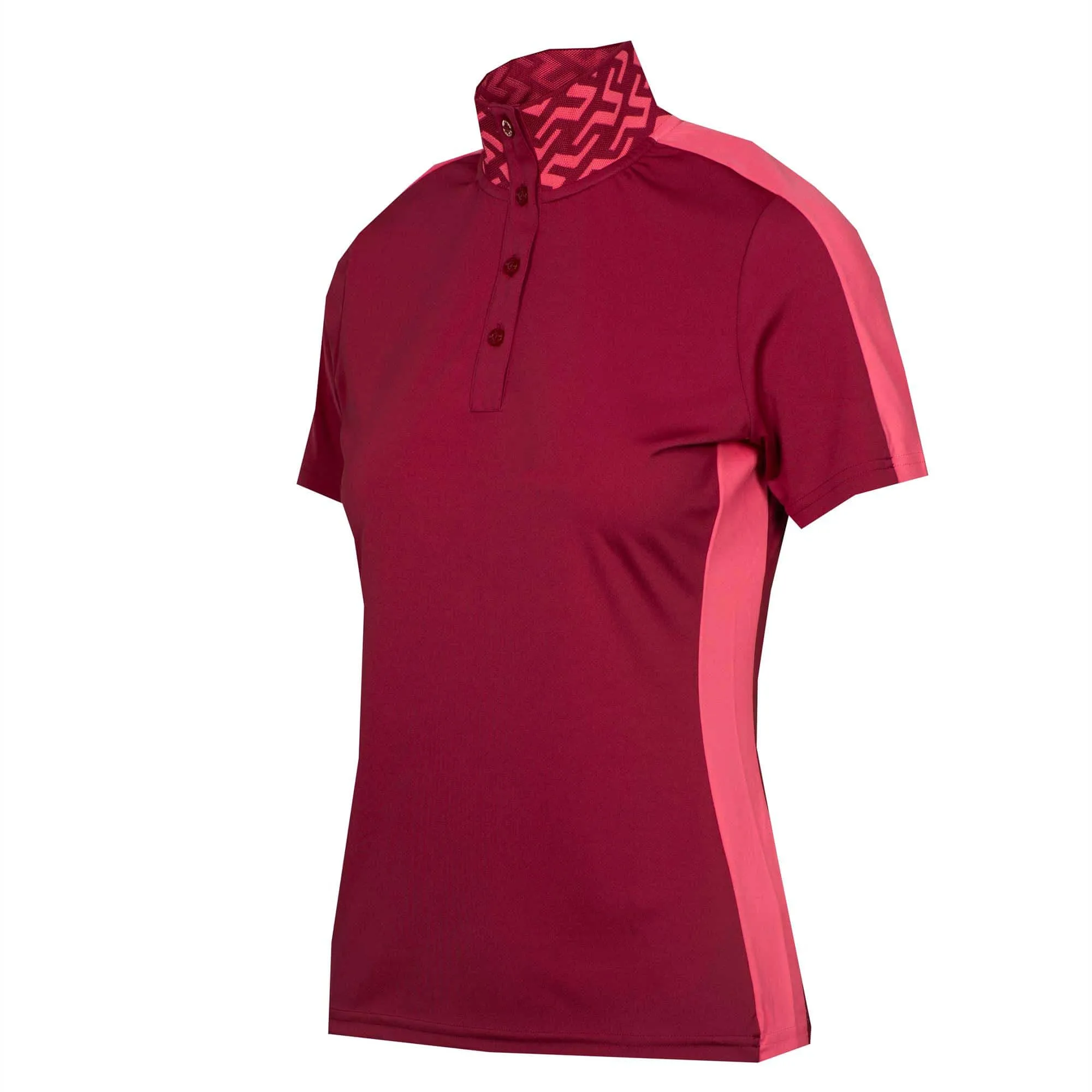 J Lindeberg Pip Ladies Golf Polo Shirt Anemone