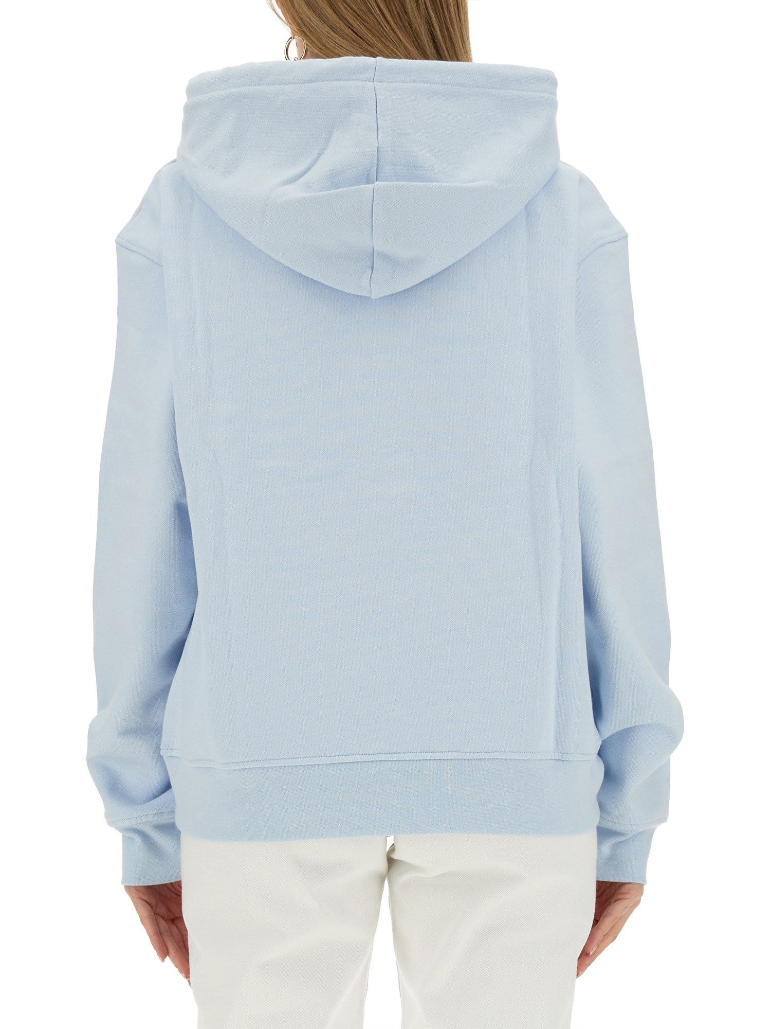 JACQUEMUS    COTTON SWEATSHIRT WITH LOGO