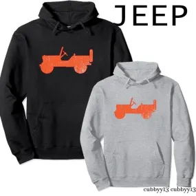 JEEP  |Street Style Hoodies