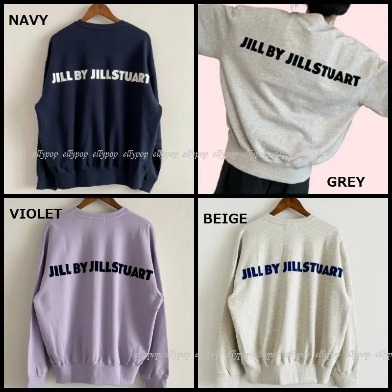 JILLSTUART  |Unisex Street Style Logo Hoodies & Sweatshirts