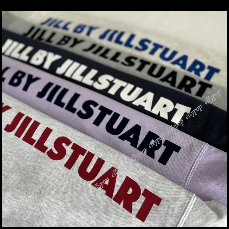 JILLSTUART  |Unisex Street Style Logo Hoodies & Sweatshirts