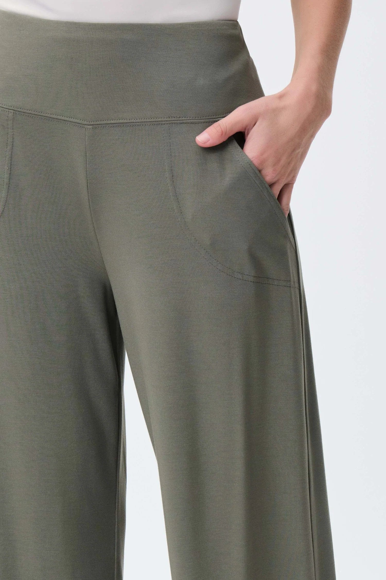 Joseph Ribkoff   Pant- 231121- Agave & Black