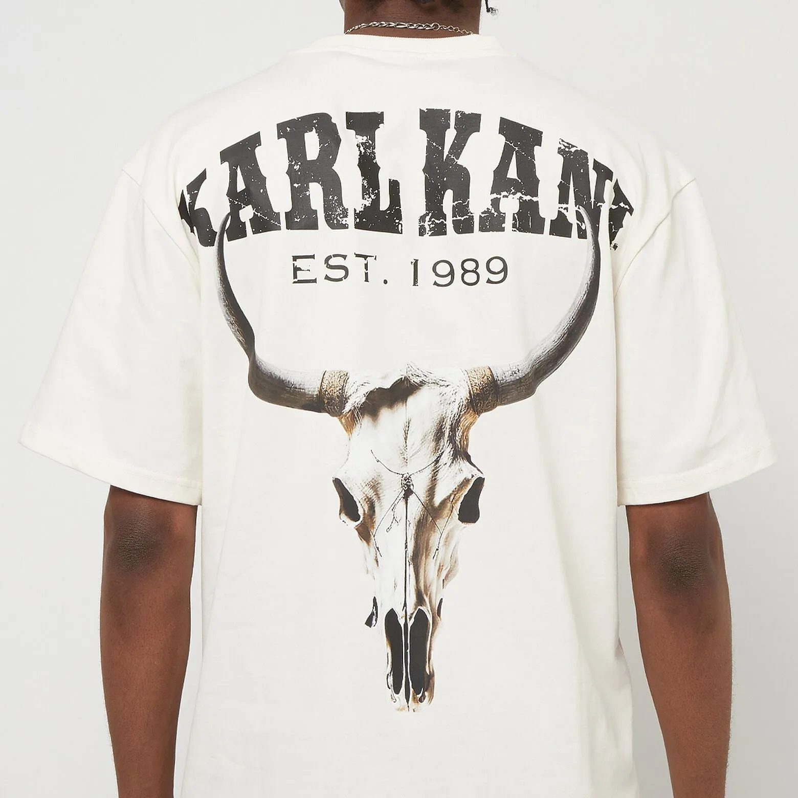 Karl Kani Small Signature Washed Heavy Jersey Skull Tee