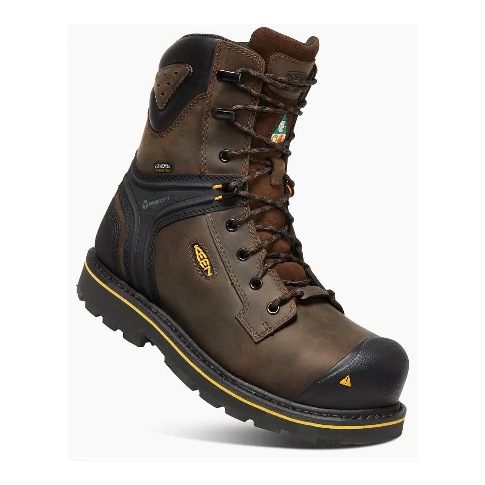 Keen Abitibi II Men's 8 Waterproof Composite Toe Work Boot 1026789 - Brown