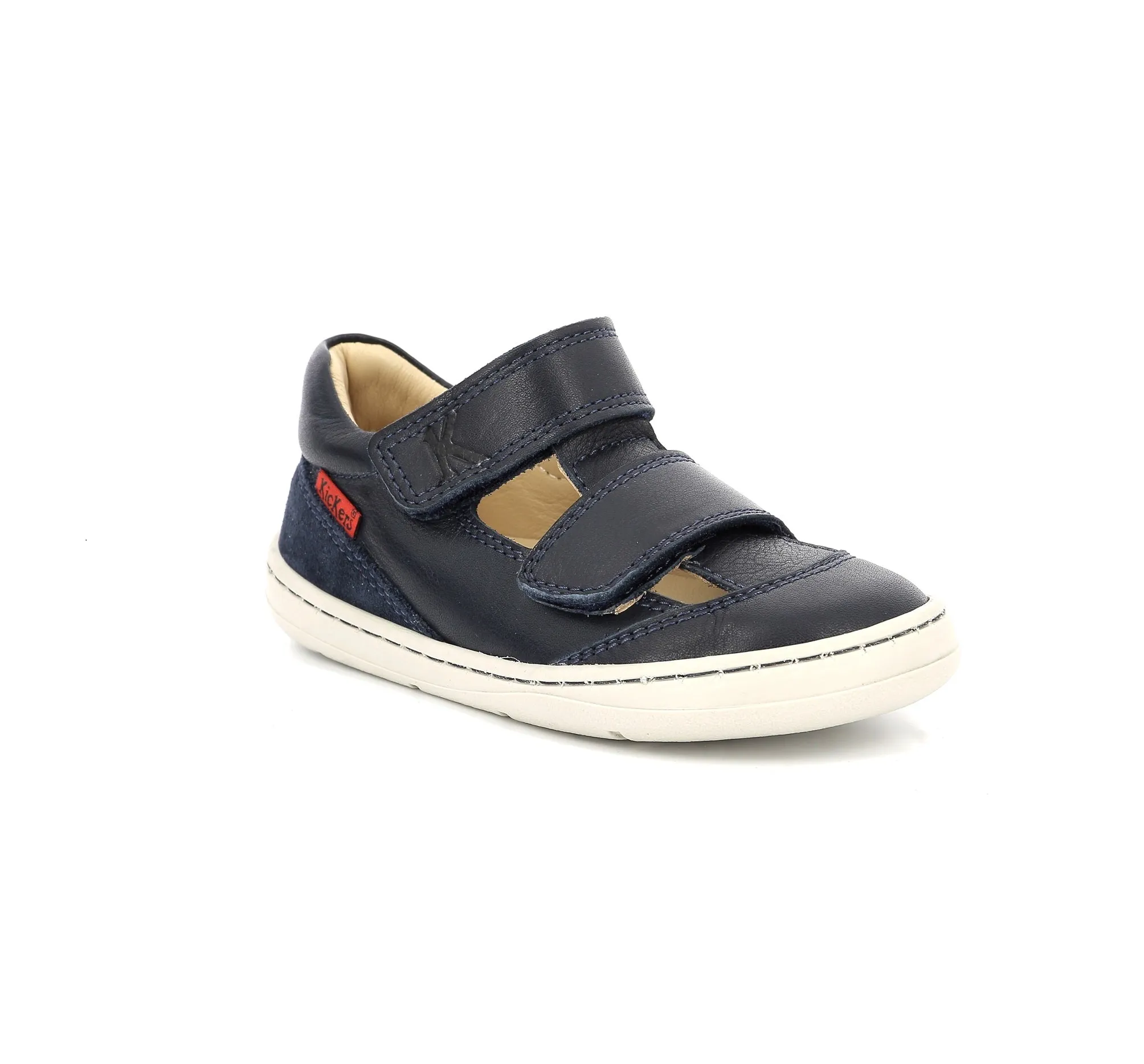 KICKERS KICKBLOOM marine Chaussures Basses/Baskets/Sneakers Barefoot