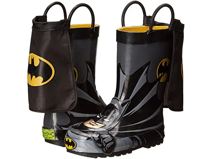 KIDS BATMAN RAIN BOOT - BLACK