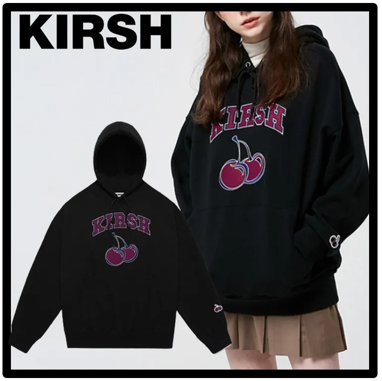 KIRSH  |Street Style Logo Hoodies & Sweatshirts