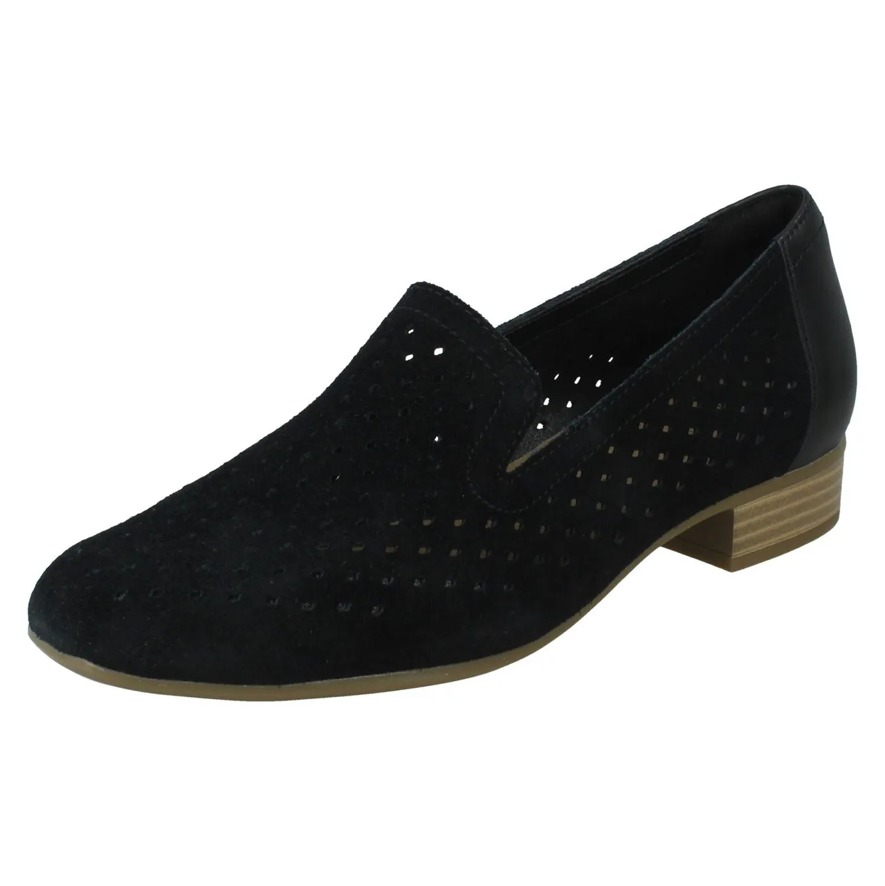 Ladies Clarks Flat Loafer Shoes Juliet Hayes