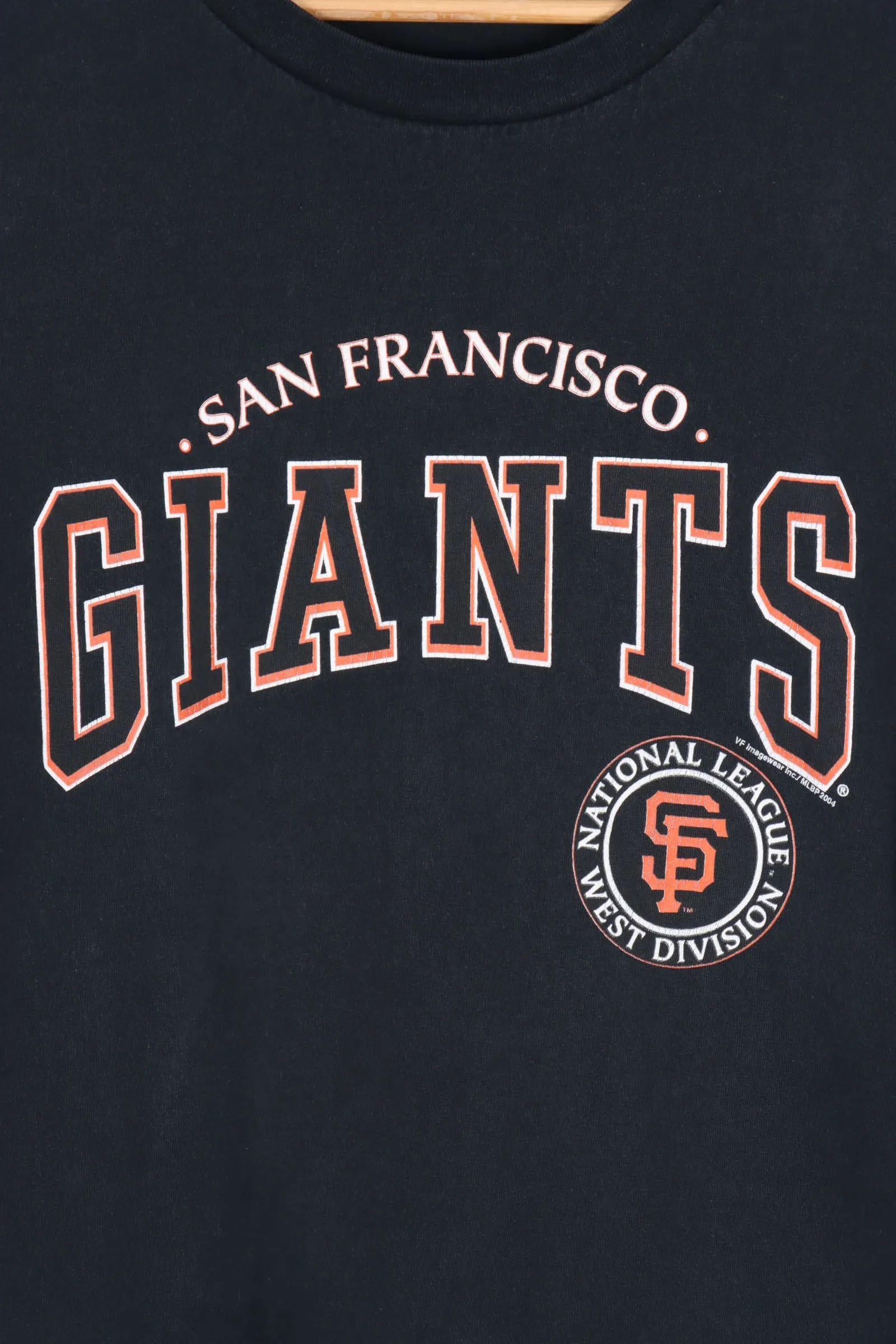 LEE San Francisco Giants Black & Orange T-Shirt (M)