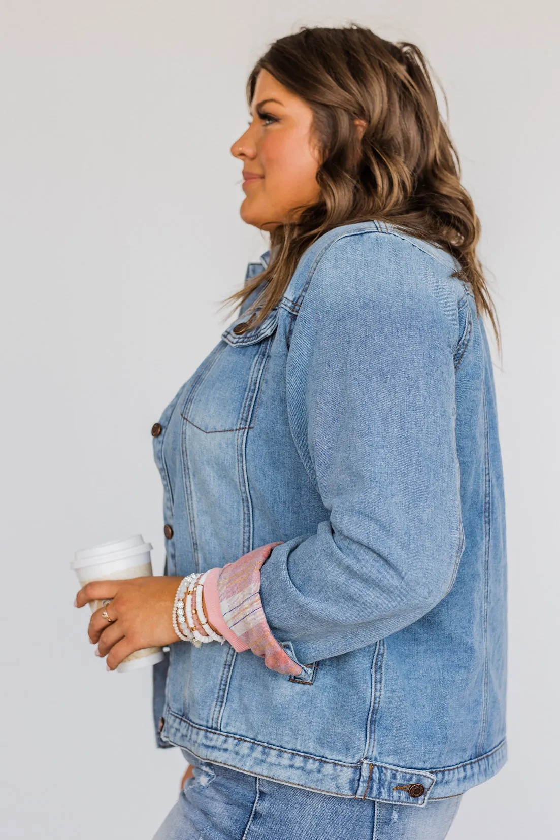 Loving Everyday Pulse Exclusive Denim Jacket- Medium Wash