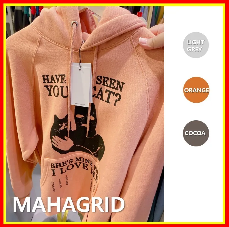 mahagrid  |Unisex Street Style Hoodies & Sweatshirts