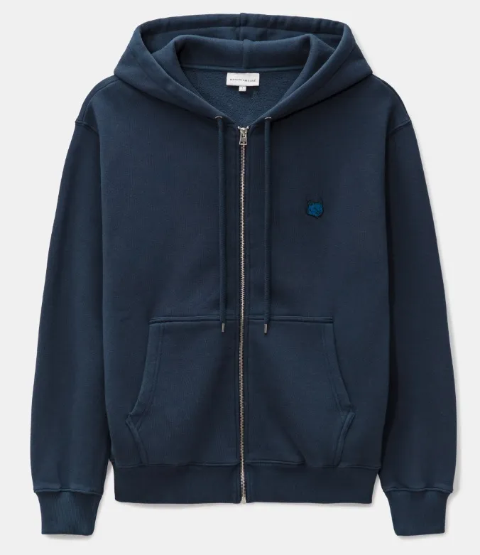 MAISON KITSUNE  |Long Sleeves Plain Logo Hoodies & Sweatshirts