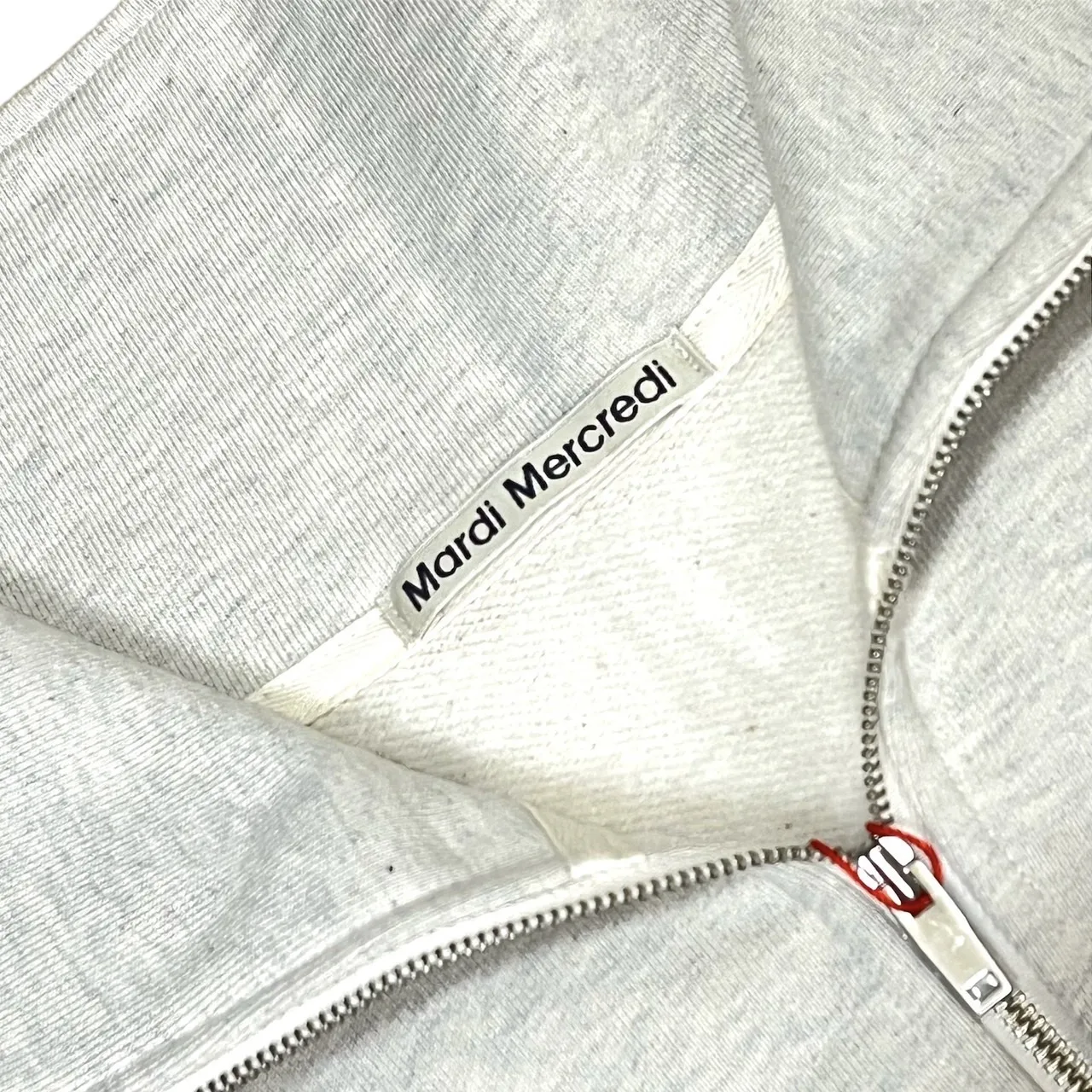 Mardi Mercredi  |Long Sleeves Cotton Logo Metallic Hoodies & Sweatshirts