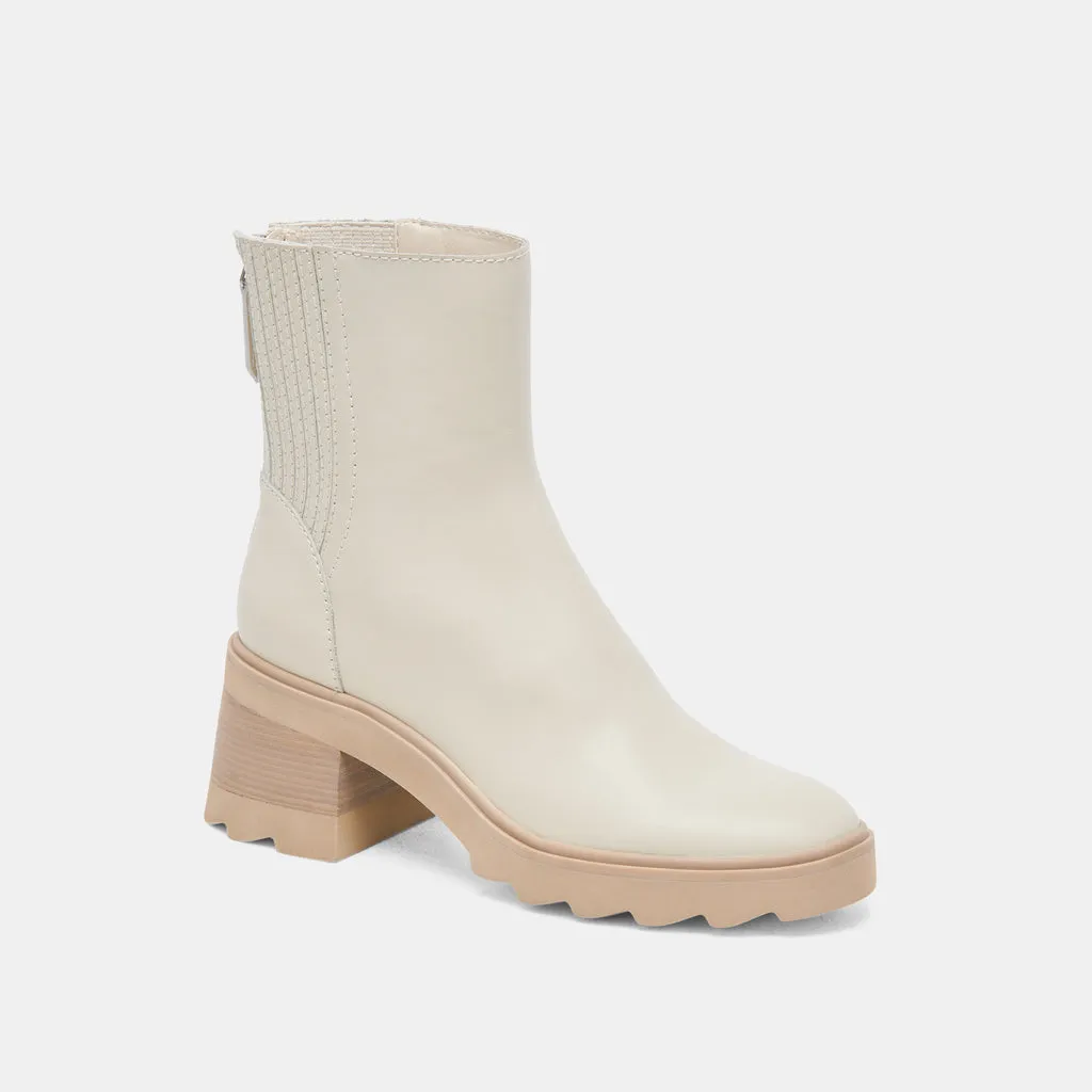 MARTEY H2O BOOTS IVORY LEATHER– Dolce Vita 6908078719042