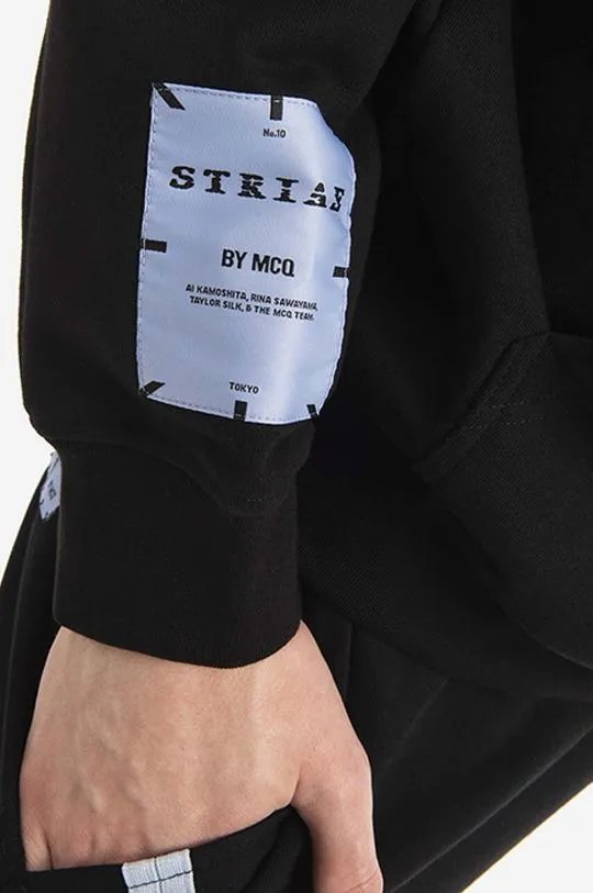 MCQ cotton sweatshirt Manifesto men's black color