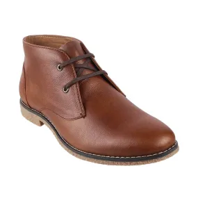 Metro Men Tan Casual Boots