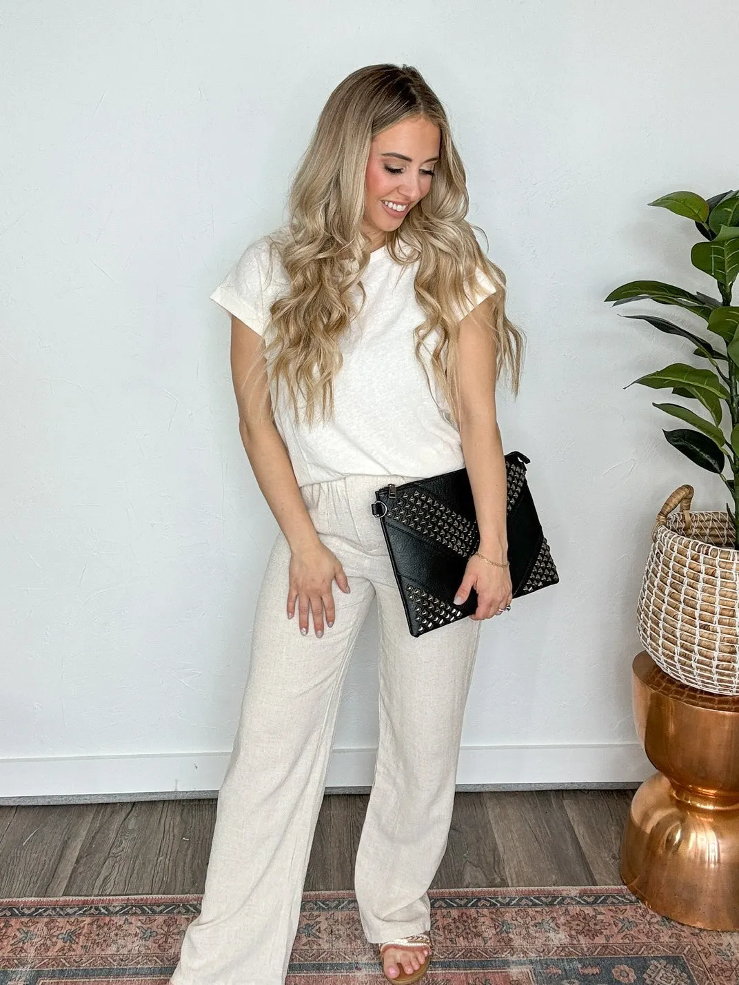 MJ Linen Pocket Pants - 2 Colors