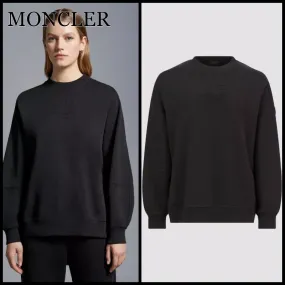 MONCLER  |Unisex Street Style Logo Hoodies & Sweatshirts