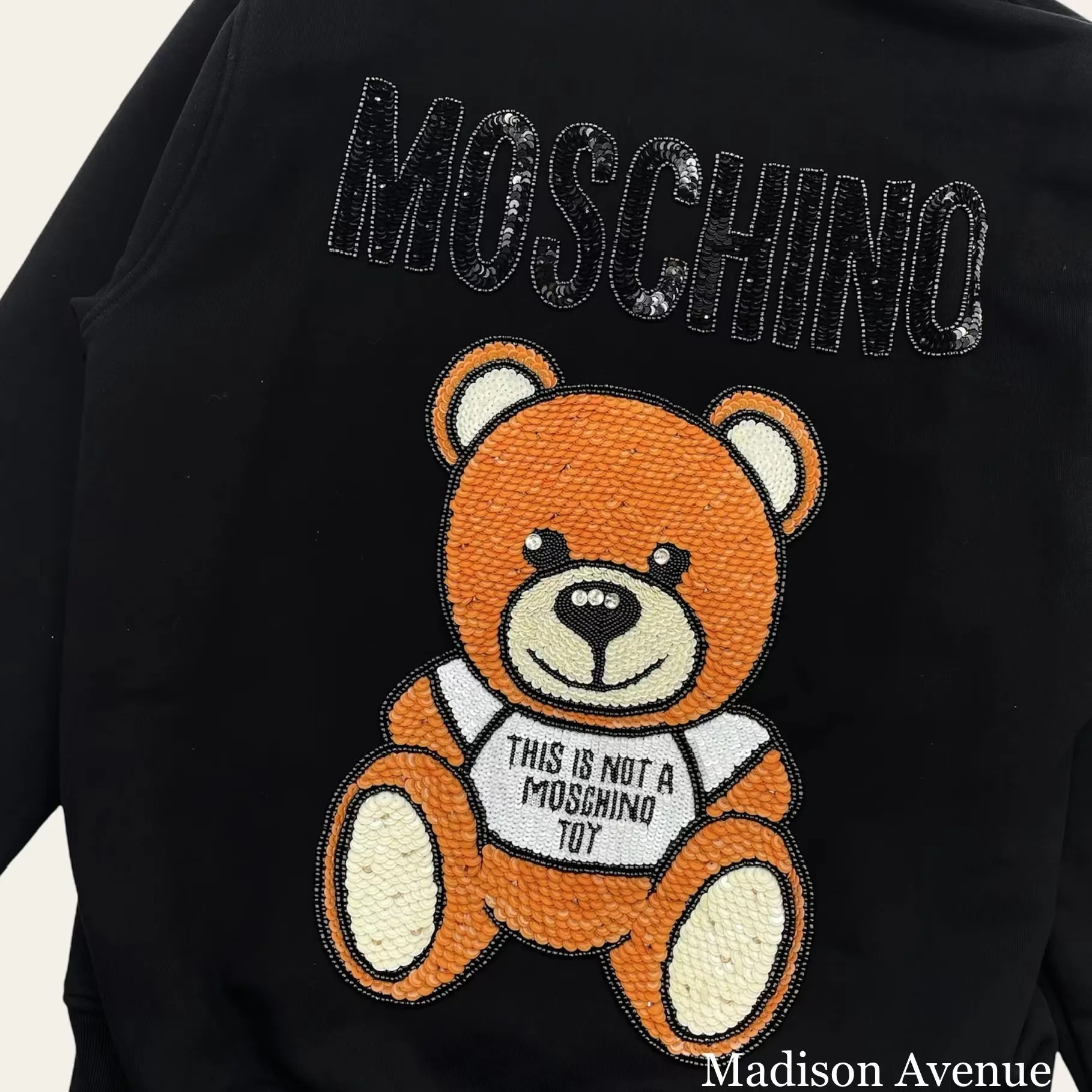 Moschino  |Street Style Logo Hoodies & Sweatshirts