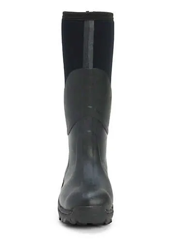 Muck Boots Black Muckmaster Hi Wellington Boots | Kaleidoscope