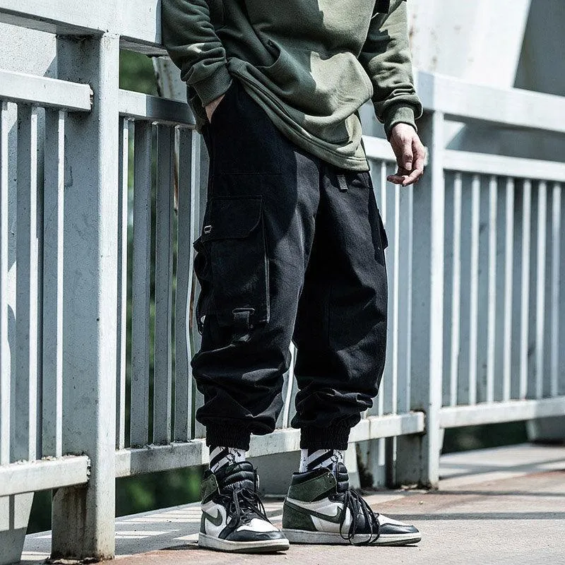 Multi-Pocket Casual Cargo Pants