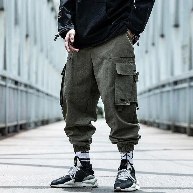 Multi-Pocket Casual Cargo Pants