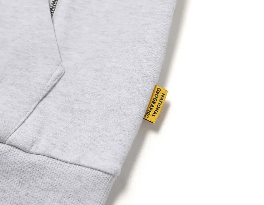 NATIONAL GEOGRAPHIC  |Street Style Collaboration Logo Hoodies