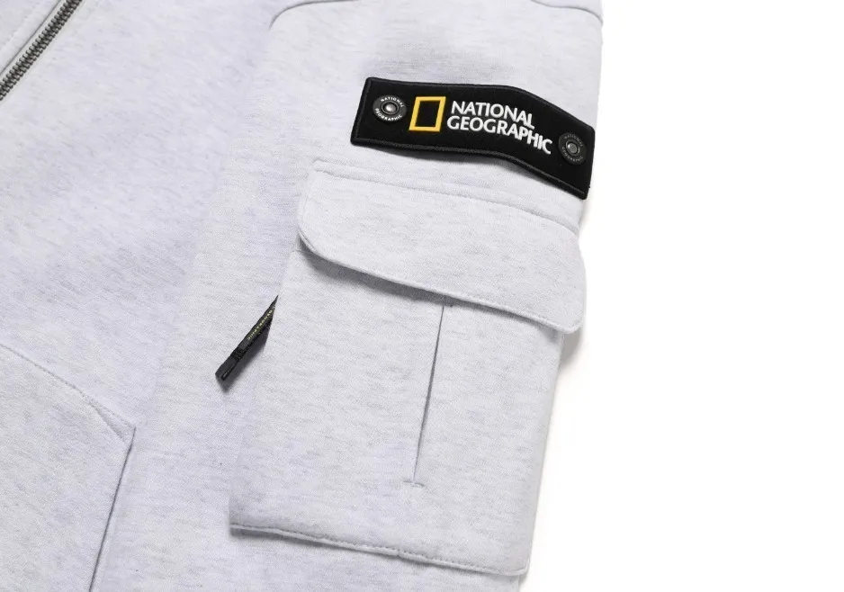 NATIONAL GEOGRAPHIC  |Street Style Collaboration Logo Hoodies