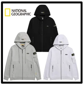 NATIONAL GEOGRAPHIC  |Street Style Collaboration Logo Hoodies