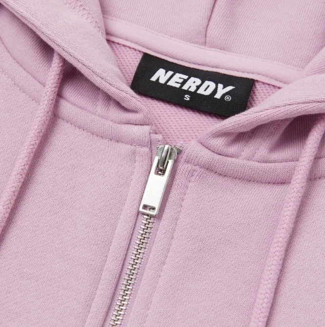 NERDY  |Street Style Logo Hoodies & Sweatshirts