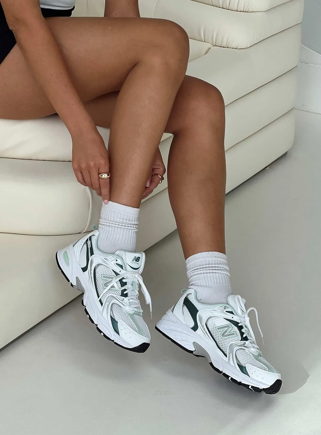 New Balance 530 White / Green