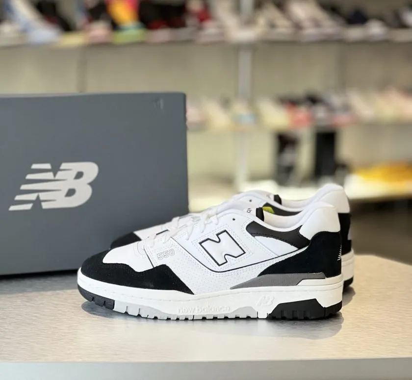 New Balance 550 White Black ” Raincloud “ 