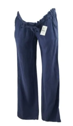 *New* Washed Navy Sanctuary Clothing for A Pea in the Pod Collection Maternity Boot Cut Maternity Pants (Size 27)