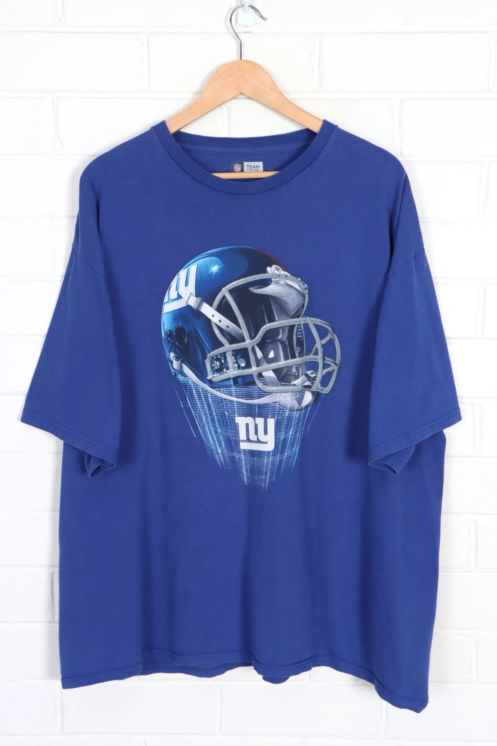 NFL New York Giants Rising Helmet Tee (XXL)